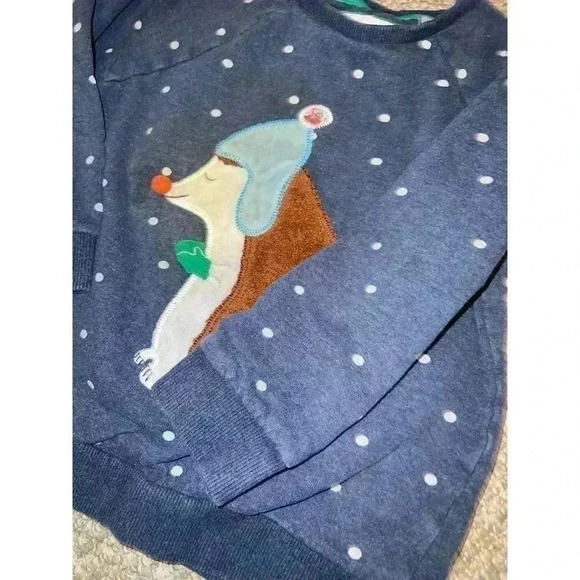 MINI BODEN WINTER SWEATER 6-7 YEARS 122CM - Picture 5 of 6